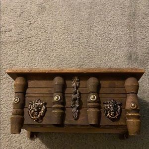 antique wooden jewelry box